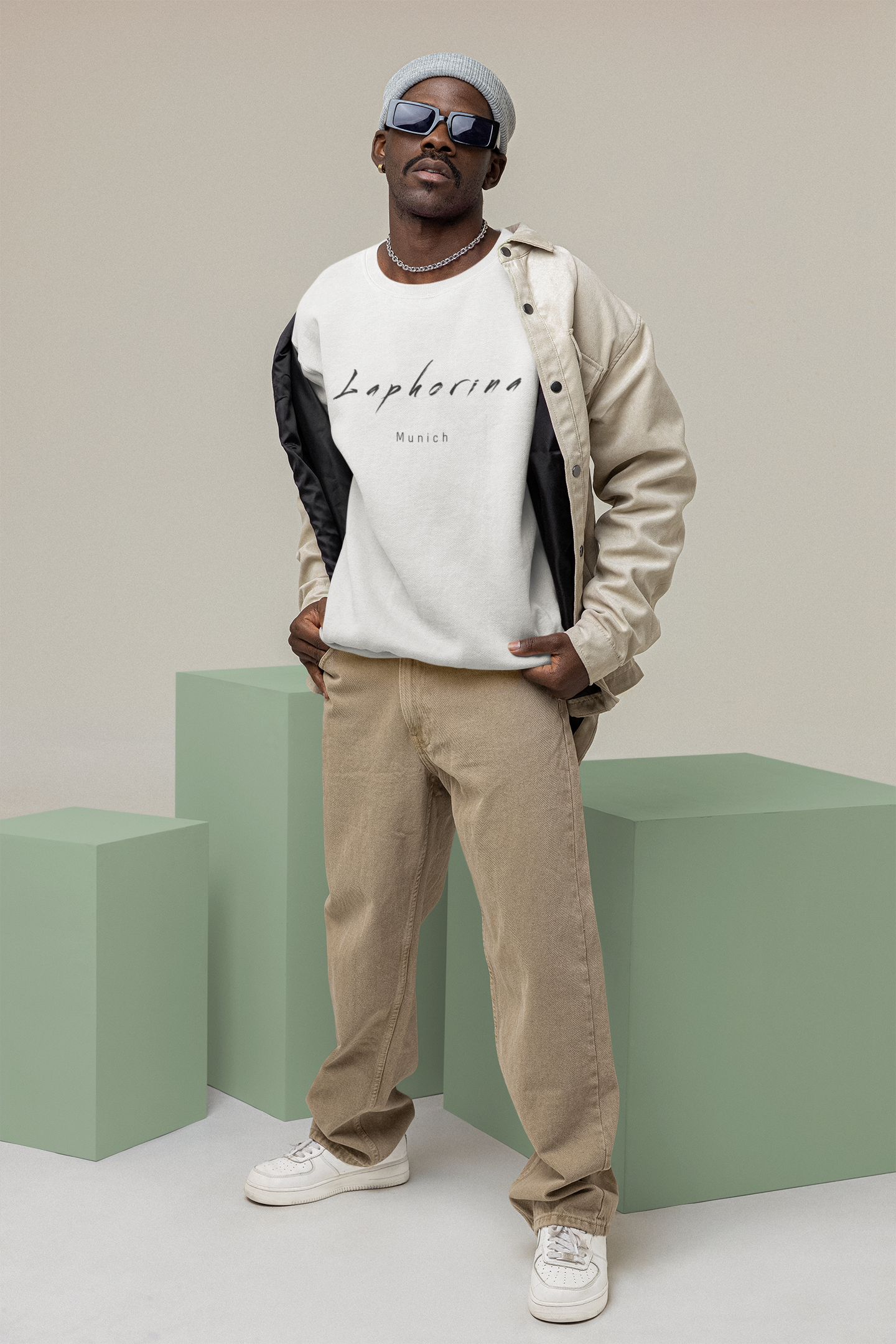 Men's Sweater White