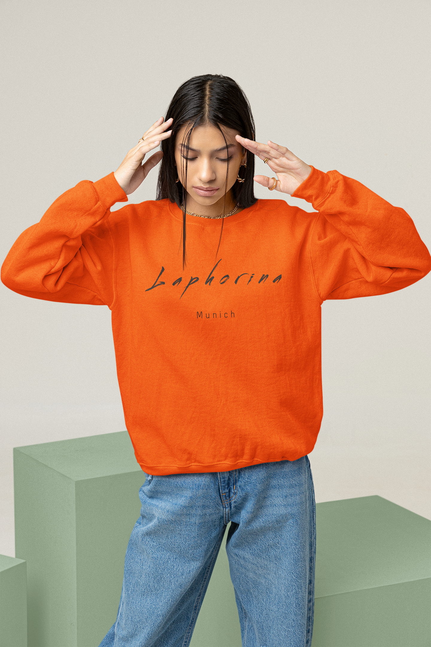 Women's Sweater Orange 